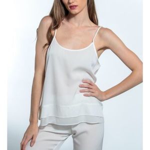 New nouvelle Zanzi silk cami ivory